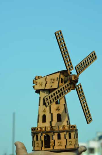 Dutch Windmill 3D Puzzle