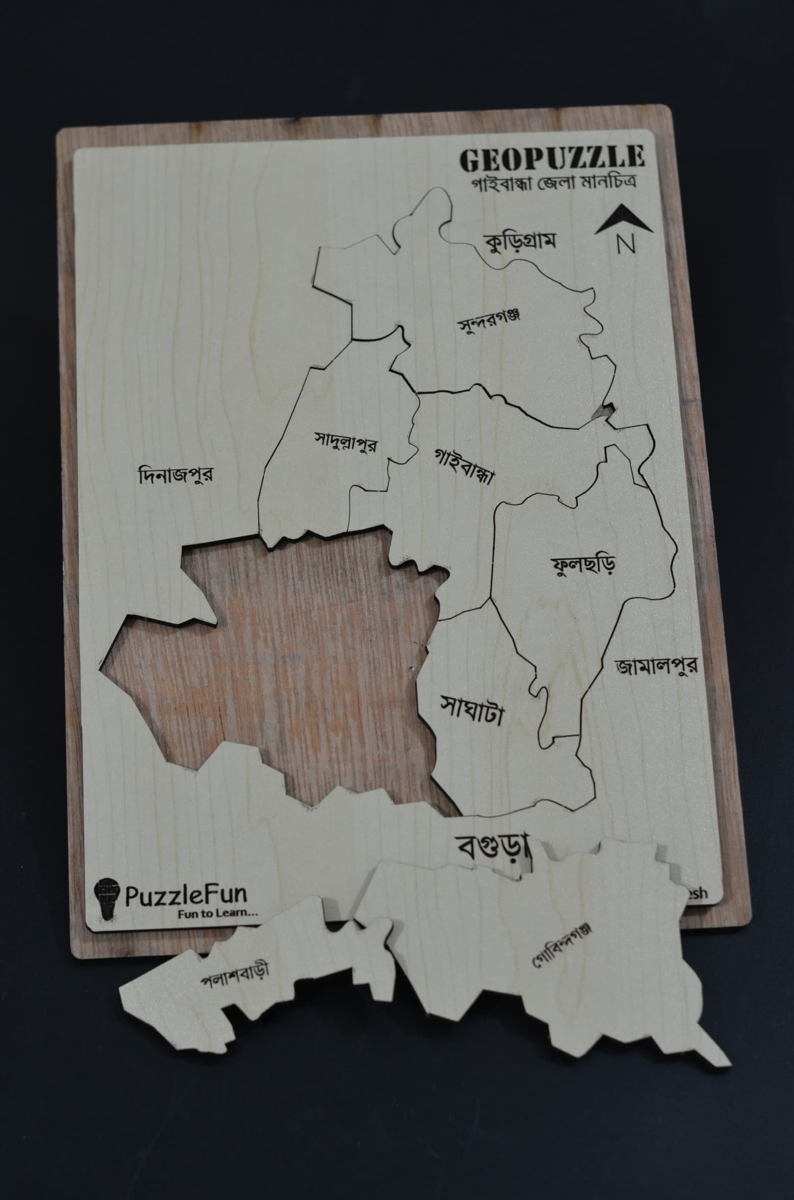 Gaibandha Zilla Map