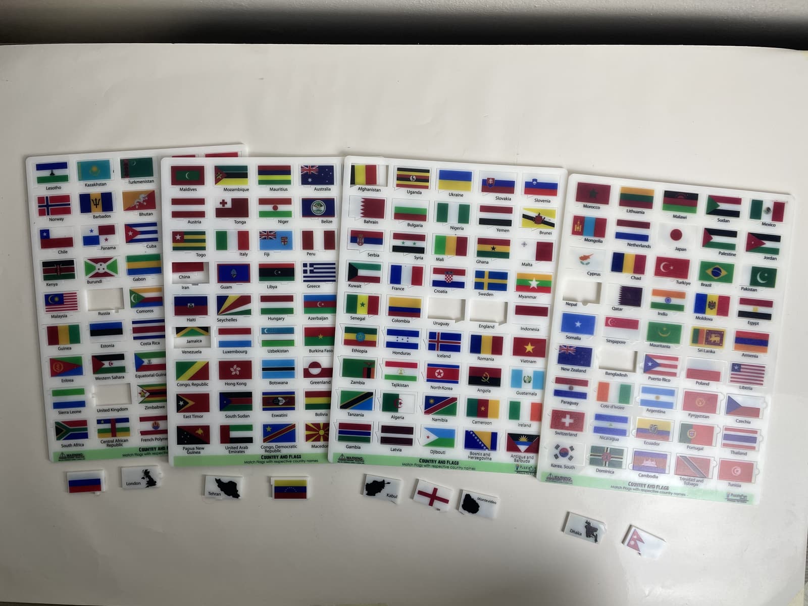 Colorful Flag Puzzle