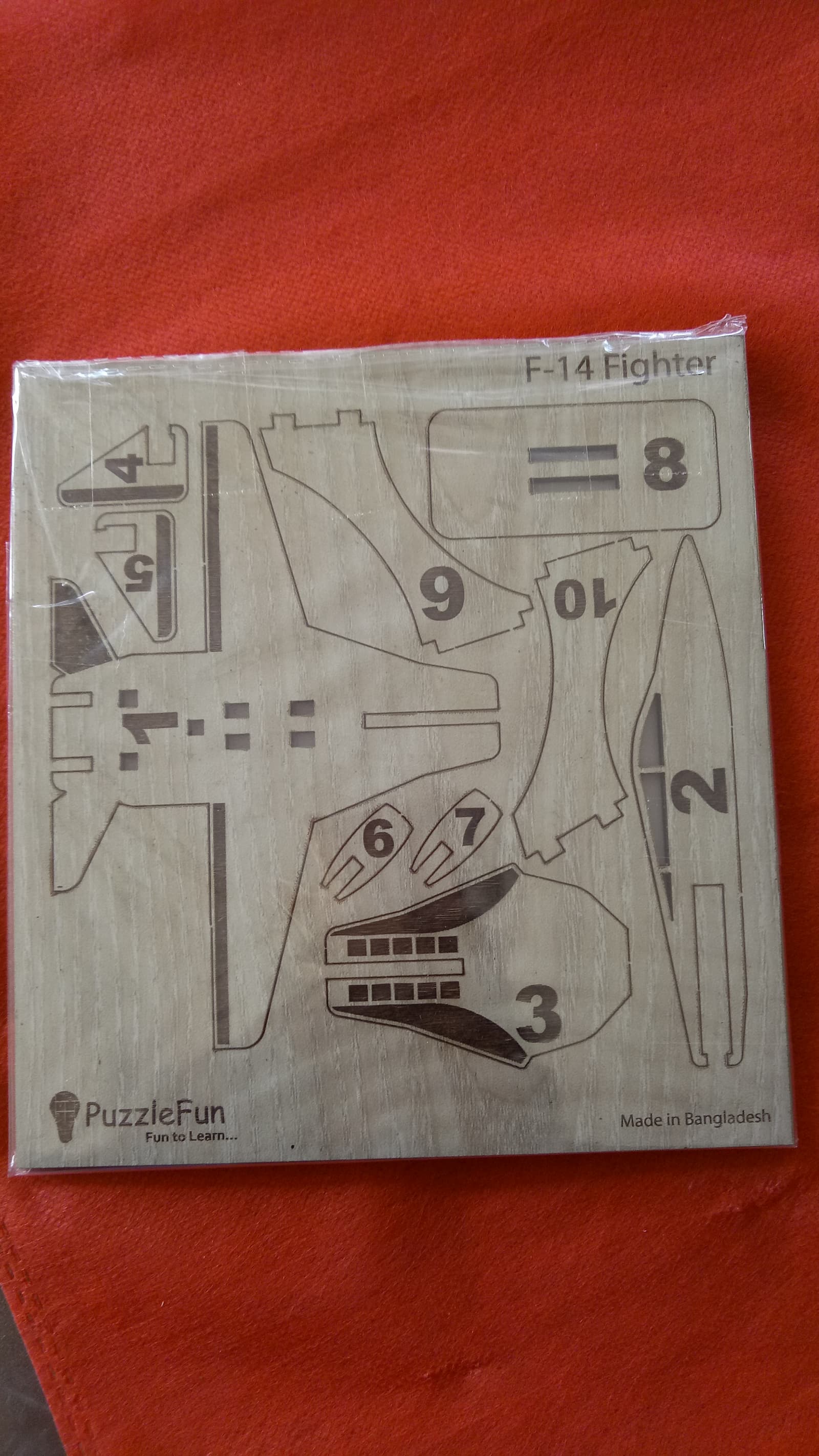 F14 Fighter Biman 3D Puzzle