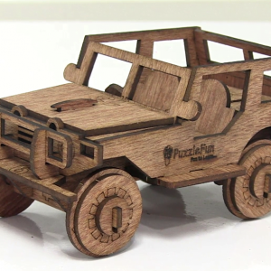 Vintage Jeep 3D Puzzle