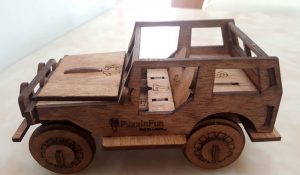 Vintage Jeep 3D Puzzle