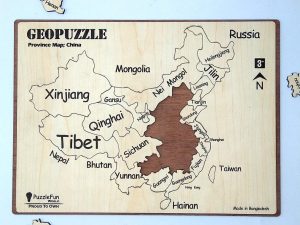 Geo Puzzle China